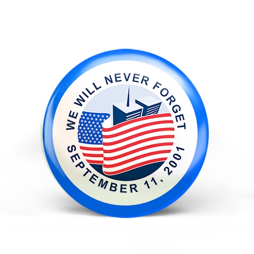 9/11 Memorial Badge