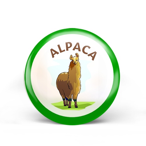Alpaca Badge