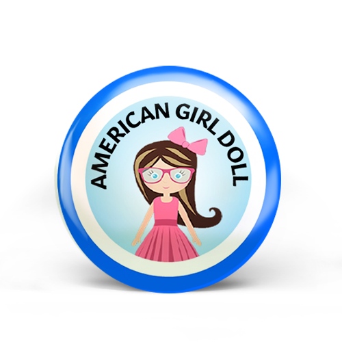 American Girl Doll Badge