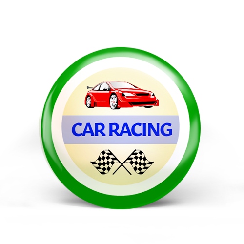 Car Race Badge