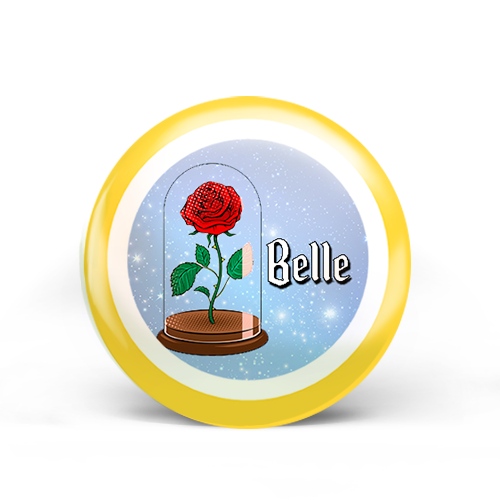 Belle Princess Badge