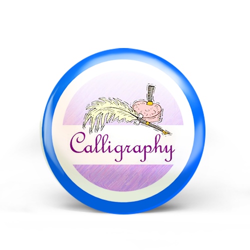 Calligraphy Badge