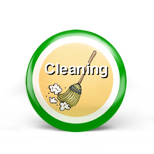 Cleaning Badge