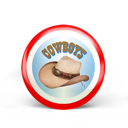 Cowboy Badge