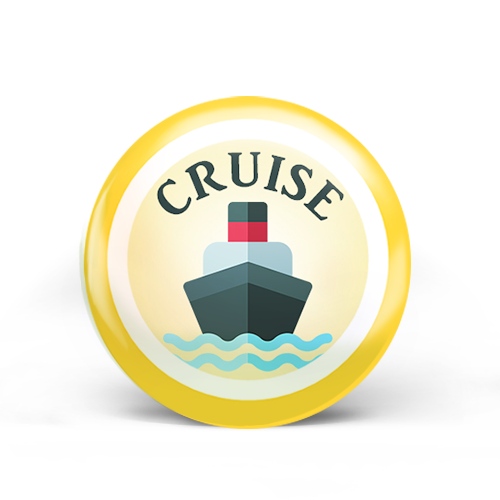 Cruise Ship Badge