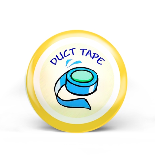 Duct Tape Badge