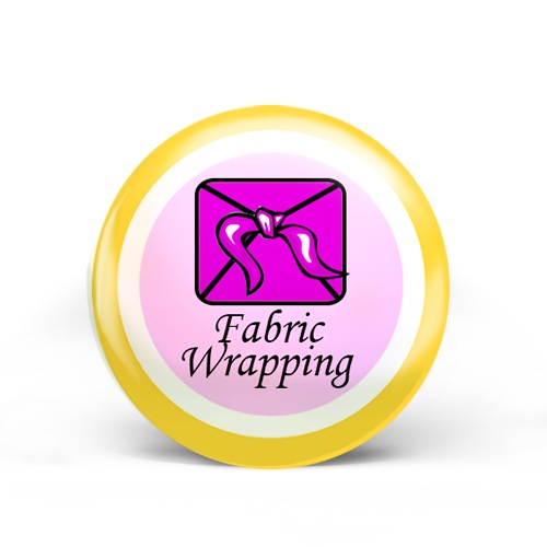 Fabric Wrapping Badge