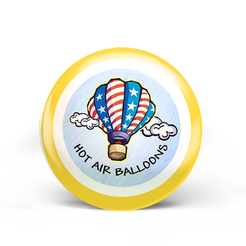 Hot Air Balloons Badge
