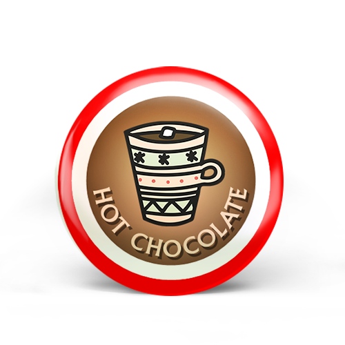 Hot Chocolate Badge
