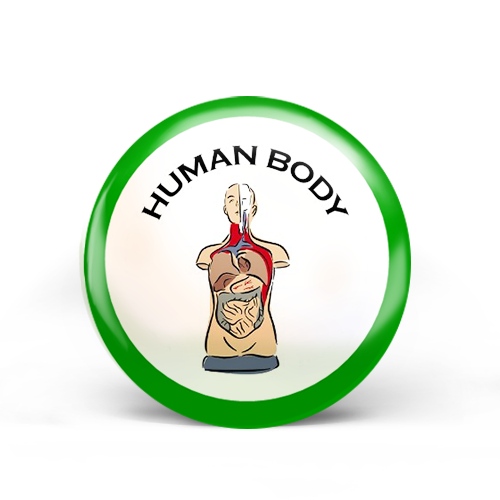 Human Body Badge