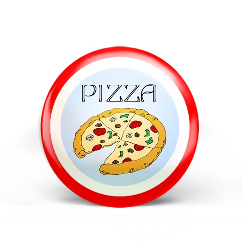 Pizza Badge