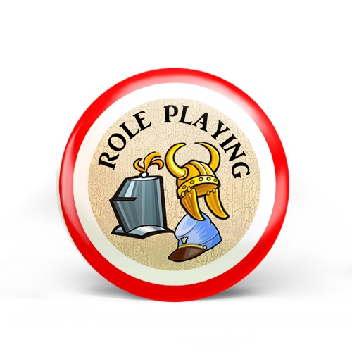 Role Playing Badge