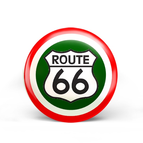 Route 66 Badge