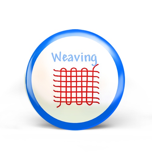 Weaving Badge