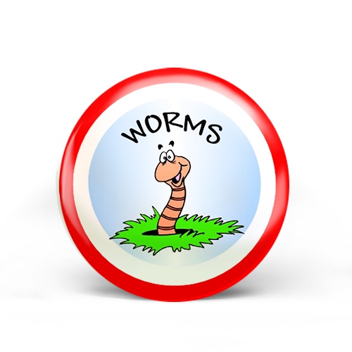 Worms Badge