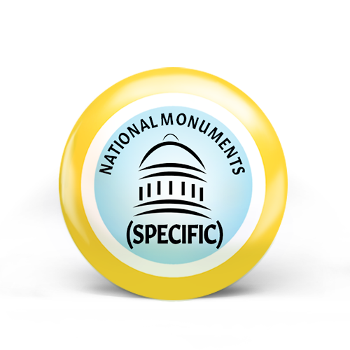 National Monument (specific) Badge