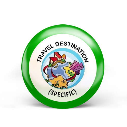 Travel Destination (specific) Badge