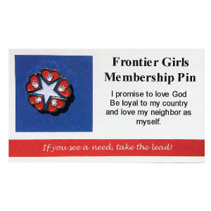 Frontier Girls Membership Pin