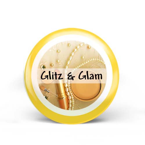 Glitz and Glam Badge