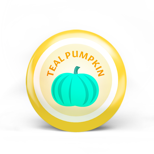 Teal Pumpkin Badge