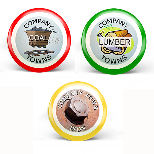 Company Towns Badge