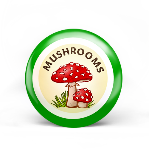 Mushrooms Badge