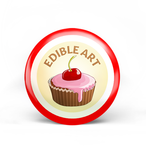 Edible Art Badge