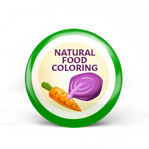 Natural Food Coloring Badge