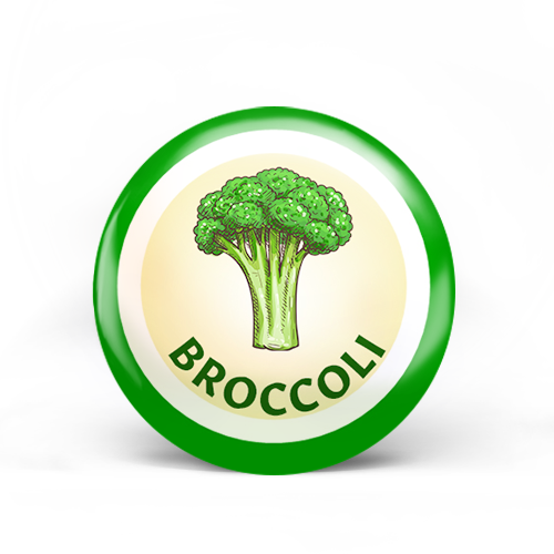 Broccoli Badge