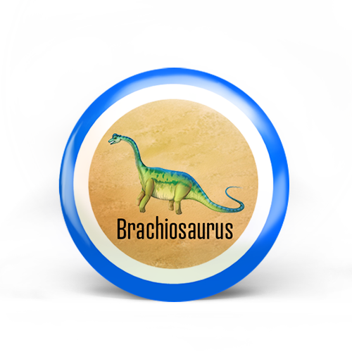 Brachiosaurus Badge