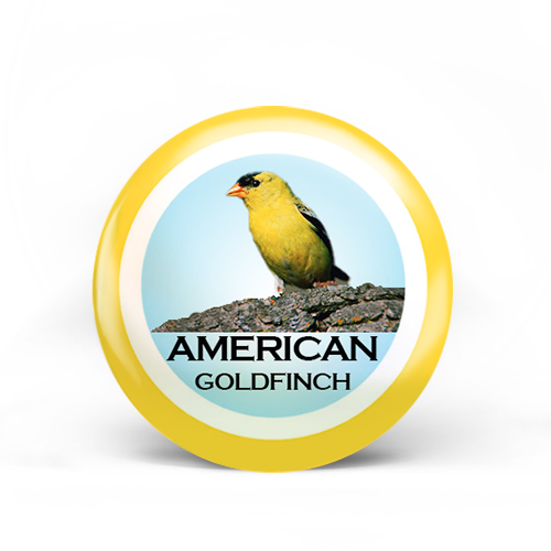 American Goldfinch Badge
