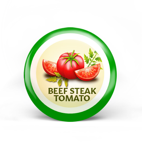 Beef Steak Tomato Badge