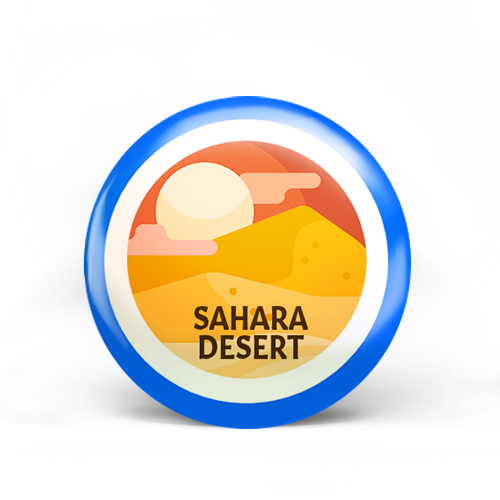 Sahara Desert Badge