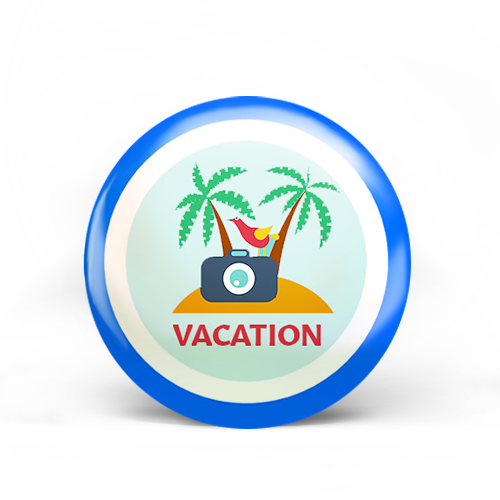 Vacation Badge