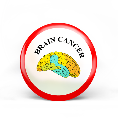 Brain Cancer Badge