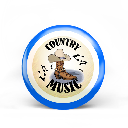 Country Music Badge