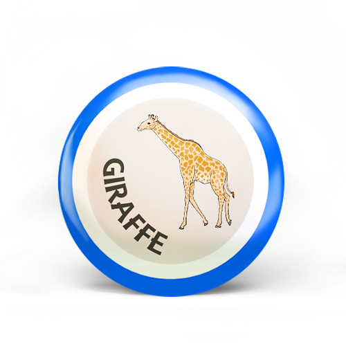 Giraffe Badge