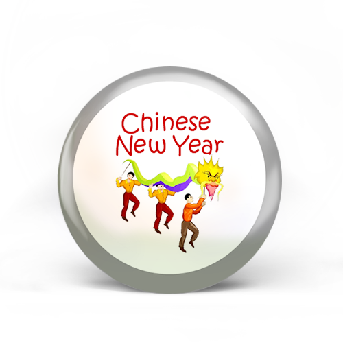 Chinese New Year Badge