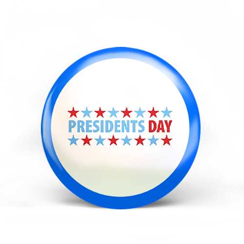 Presidents Day Badge
