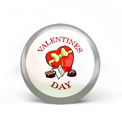 Valentines Day Badge