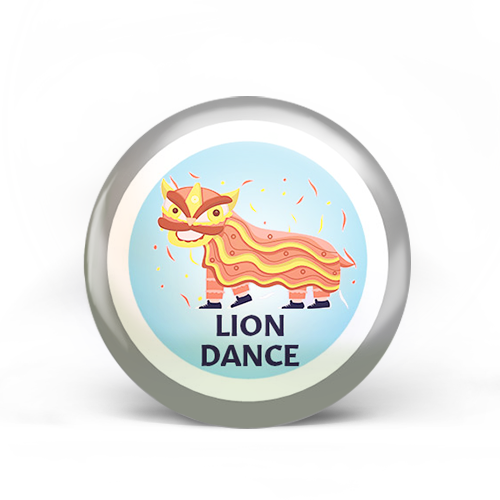 Lion Dance Badge